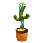 Мягкая игрушка Кактус говорящий и танцующий