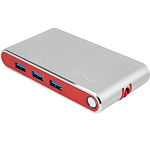 USB Type-C Хаб Rombica Type-C Hermes красный
