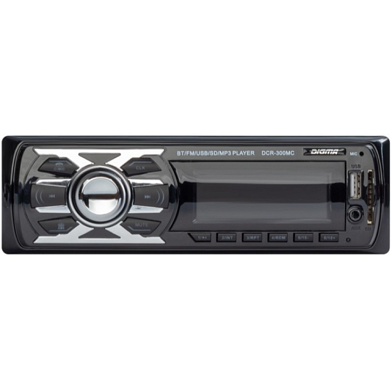 Автомагнитола DIGMA DCR-300MC