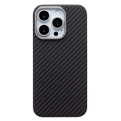 Задняя накладка Cellis SM009 POSH KEVLAR для iPhone 16 Pro (black)