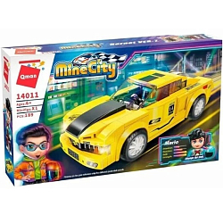 Конструктор QMAN 14011 Гоночная машина 189 дет в кор.