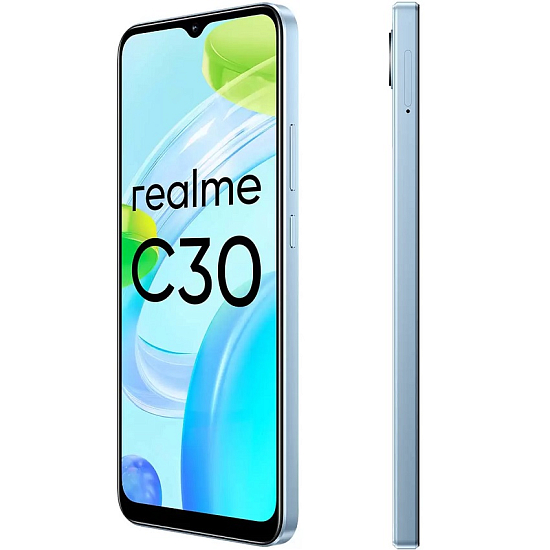 Смартфон Realme C30 4/64 Синий (Уценка)