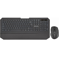 Клавиатура+мышь БП DEFENDER Berkeley C-925 Nano Black