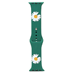Силиконовый ремешок ApW01 для Apple Watch 42/44/45/49mm (001) (green)