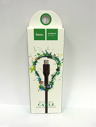 Кабель USB <--> Type-C  1.0м HOCO U31 Benay в переплёте, чёрный