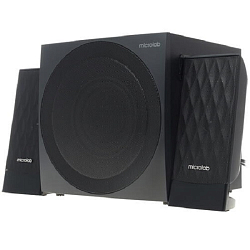 Колонки 2.1 MICROLAB M-300U черный (14Вт+2*12Вт)