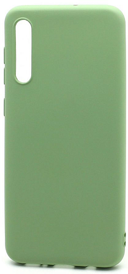 Задняя накладка Silicone Case NEW ERA для Samsung Galaxy A50/A30S/A50S зеленый
