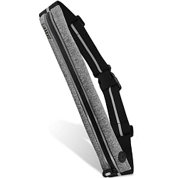 Сумка на пояс EARLDOM ET-S3, водонепроницаемый, для бега, серый