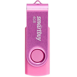 USB  4Gb SMARTBUY Twist розовый