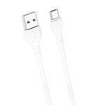 Кабель USB <--> Type-C  2.0м XO-NB200 белый