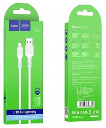 Кабель USB <--> Lightning  1.0м HOCO X65 белый