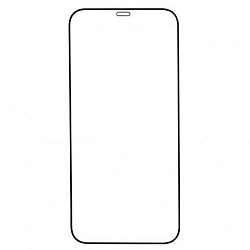 Противоударное стекло FAISON для iPhone 12/12 Pro, GL-15, Anti-shatter, черное, полный клей