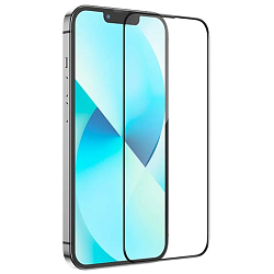 Противоударное стекло HOCO для iPhone 13/13 Pro, A31, 3D Large arc dustproof, черное