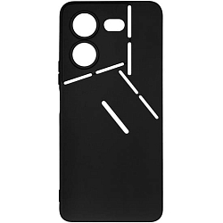 Силиконовый чехол DF для Tecno Pova 5 Pro DF tCase-30 (black)