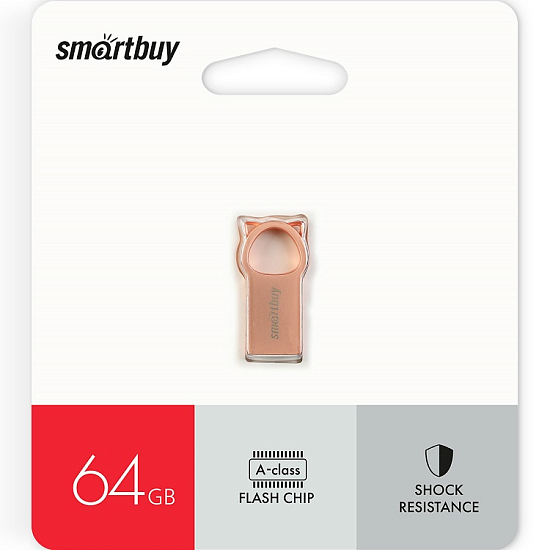 USB 64Gb Smart Buy MC5 Kitty розовый