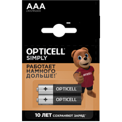 Элемент питания OPTICELL LR03 PROFESSIONAL BL-2 (2/96)
