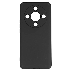 Задняя накладка ZIBELINO Soft Matte для Honor X9b 4G (черный) с микрофиброй