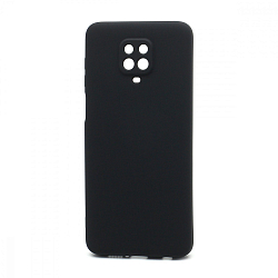 Силиконовый чехол SILICONE Case NEW ERA для Xiaomi Redmi Note 9S/Note 9 Pro черный