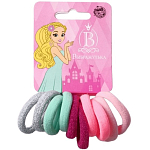 Резинка для волос "Синди" (набор 10 шт) блеск насыщенность, 2,5 см, микс 7908667