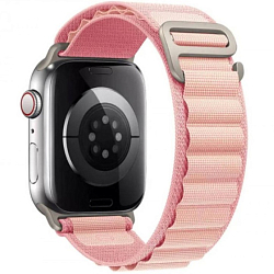 Тканевый ремешок MUTURAL ALPINE LOOPBACK SERIES для Apple Watch 38-41мм розовый