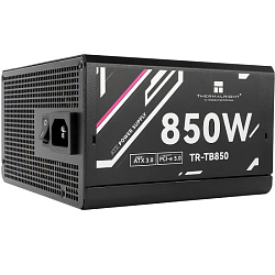 Блок питания 850W Thermalright TR-TB850, 80+ Bronze (ATX, 3.0, PCIe 5.0, 1x24(20+4)pin, 2xCPU 8(4+4)pin, 4xPCIe*2 8(6+2)pin, 3xSATA3, 1x12+4pin