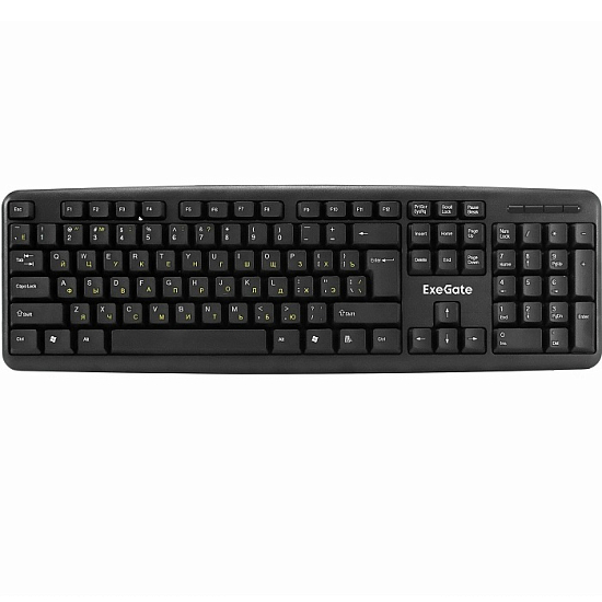 Клавиатура EXEGATE LY-331L5, EX286178RUS, черная, OEM