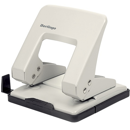 Дырокол Berlingo "Universal" 30л., металлический, серый DDm_30062