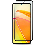 Противоударное стекло 5D ZIBELINO для Realme C55 черное с вырезом