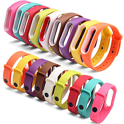 Силиконовый ремешок NONAME для Xiaomi Mi Band 2 белый