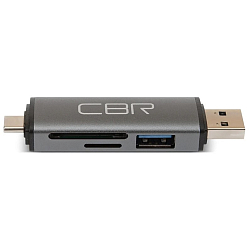 Картридер CBR Gear алюминиевый корпус