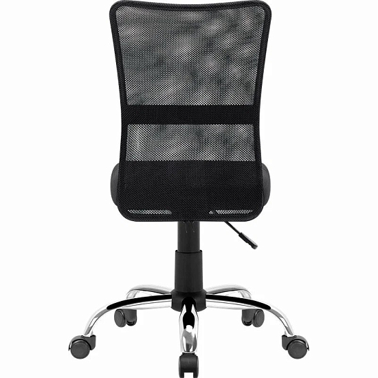 Кресло DEFENDER Optima черный,сетка,без подлокотников