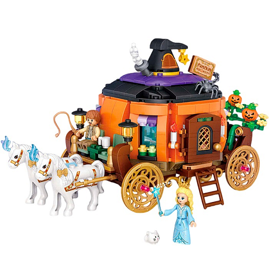 Конструктор LOZ 1134 Карета из тыквы