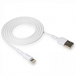 Кабель USB <--> Lightning  1.0м XO NB112 белый (3A)