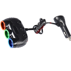 Разветвитель прикуривателя OLESSON 1633 (3 выхода)