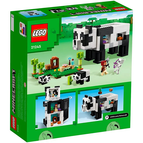 Конструктор LEGO Minecraft 21245 Дом панды