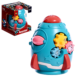 Развивающая игрушка «Ракета», звуковые эффекты, цвета МИКС 9854862