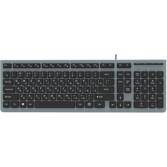 Клавиатура RITMIX RKB-400 Grey Slim