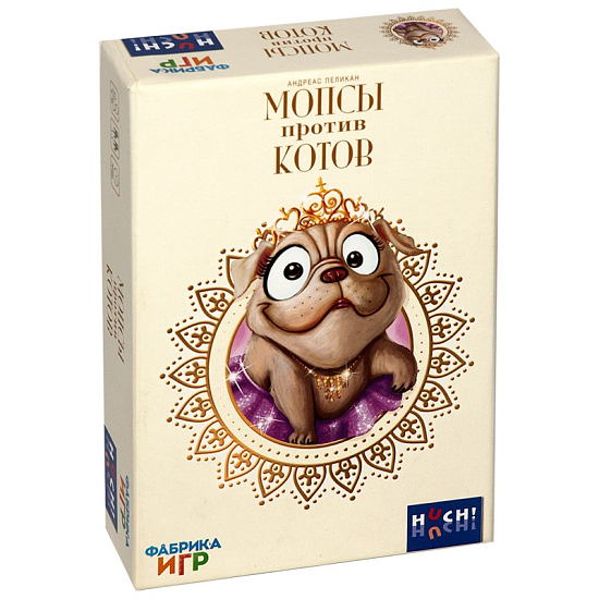 Настольная игра "Мопсы против Котов"