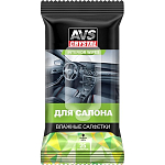 Влажные салфетки AVS AVK-201 "Для Салона" 25шт