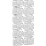 Держатель самоклеящийся для проводов и гирлянд ТУНДРА krep, прозрачный, 12 шт. 9917517