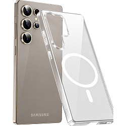 Задняя накладка KEEPHONE X-CRYSTAL ULTRA SLIM CASE для Samsung Galaxy S25 ULTRA CLEAR