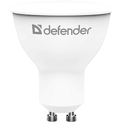 Лампа светодиодная DEFENDER MR16 10W/830/GU10 софит, теплый белый