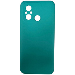 Задняя накладка SILICONE COVER для Xiaomi Redmi 12C 4G №15 Мятный