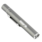 Лазерная указка 3 в 1, UV свет, 1200 мАч, 5 Вт, USB, красный луч, 200 м, 11.1 х 1.4 см  9081750