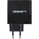 Сетевое ЗУ для ноутбука 1USB/1Type-C IPPON CW65 автоматический 65W 5V-20V