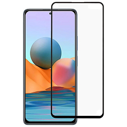 Противоударное стекло NONAME для XIAOMI Redmi Note 10 Pro, SUPER, чёрное