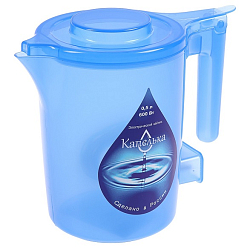 Чайник электрический "Капелька" (0,5л., 600Вт, синий)