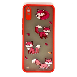 Задняя накладка MOBIS для Xiaomi Redmi 9A с рисунком (МИКС)