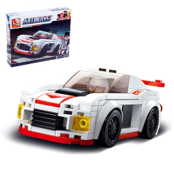 Конструктор SLUBAN Гонка «Спорткар», 152 детали