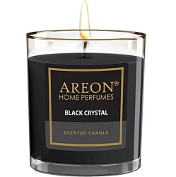 Ароматическая свеча AREON Black Crystal, 120гр